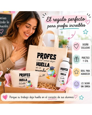 Lote para Profesor o Profesora ' Profes como usted dejan huella en el mundo'