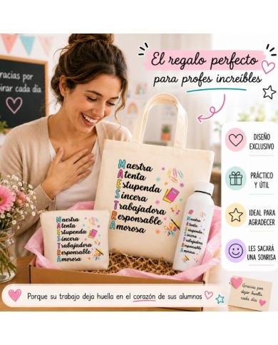 Lote para Profesor o Profesora 'Maestra'