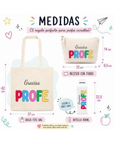 Lote para Profesor o Profesora 'Gracias Profe'