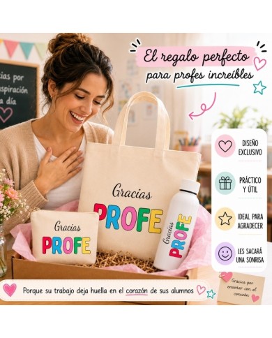Lote para Profesor o Profesora 'Gracias Profe'