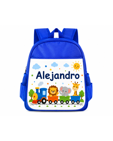 mochila infantil personalizada nombre mochila guarderia niño niña escuela infantil preescolar vuelta al cole regalo personalizad