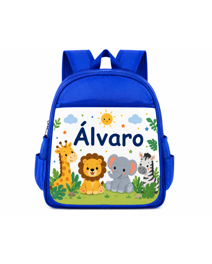 mochila infantil personalizada nombre mochila guarderia niño niña escuela infantil preescolar vuelta al cole regalo personalizad