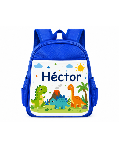 mochila infantil personalizada nombre mochila guarderia niño niña escuela infantil preescolar vuelta al cole regalo personalizad