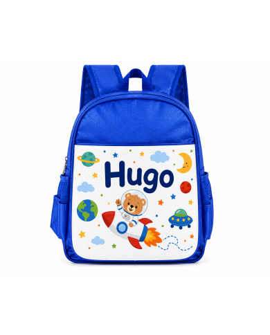 mochila infantil personalizada nombre mochila guarderia niño niña escuela infantil preescolar vuelta al cole regalo personalizad