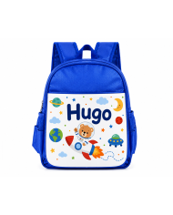mochila infantil personalizada nombre mochila guarderia niño niña escuela infantil preescolar vuelta al cole regalo personalizad