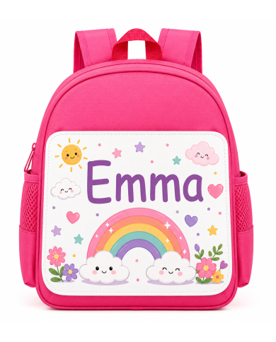 mochila infantil personalizada nombre mochila guarderia niño niña escuela infantil preescolar vuelta al cole regalo personalizad