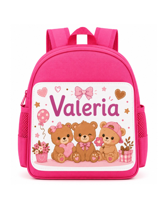 mochila infantil personalizada nombre mochila guarderia niño niña escuela infantil preescolar vuelta al cole regalo personalizad