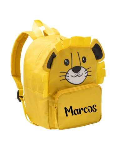 mochila guarderia personalizada nombre mochila infantil pequeña niño niña 2 años 3 años preescolar escuela infantil animales vue