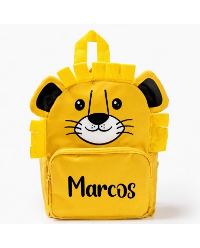 mochila guarderia personalizada nombre mochila infantil pequeña niño niña 2 años 3 años preescolar escuela infantil animales vue