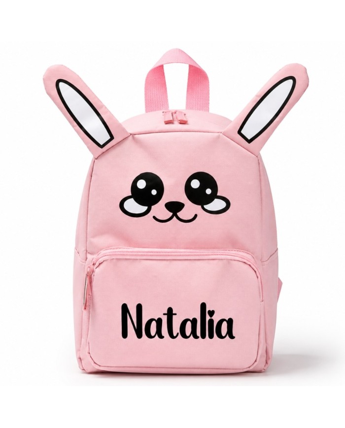 mochila guarderia personalizada nombre mochila infantil pequeña niño niña 2 años 3 años preescolar escuela infantil animales vue