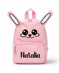mochila guarderia personalizada nombre mochila infantil pequeña niño niña 2 años 3 años preescolar escuela infantil animales vue