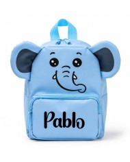 mochila guarderia personalizada nombre mochila infantil pequeña niño niña 2 años 3 años preescolar escuela infantil animales vue