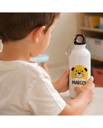 Botella Infantil León Amarillo 500ML