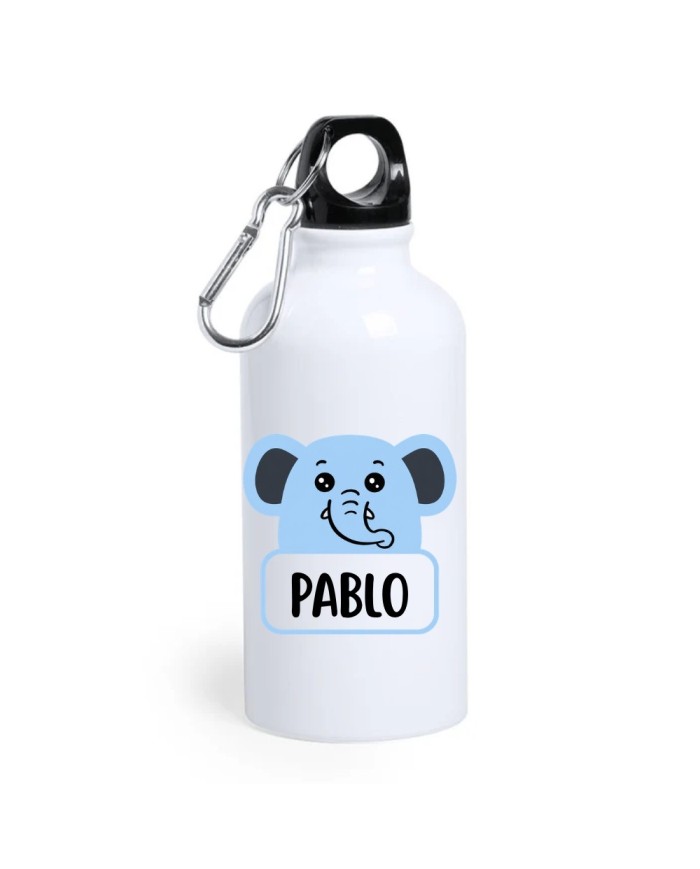 Botella Infantil Elefante Azul 500ML