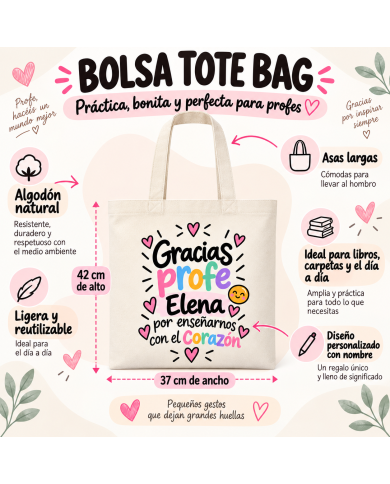 Regalo para Profesor o Profesora Personalizado