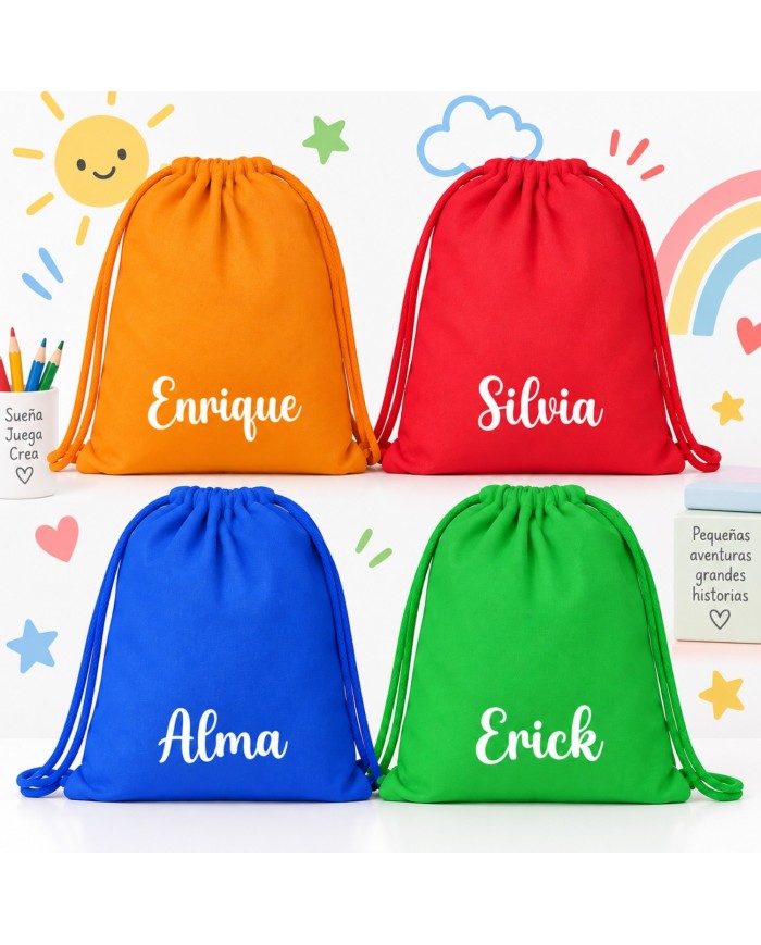 Mochila de Algodón Personalizada