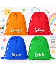 Mochila de Algodón Personalizada