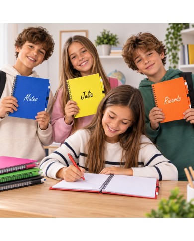 Libreta + Boli Personalizado - Tapa Rígida