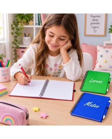 Libreta + Boli Personalizado - Tapa Rígida
