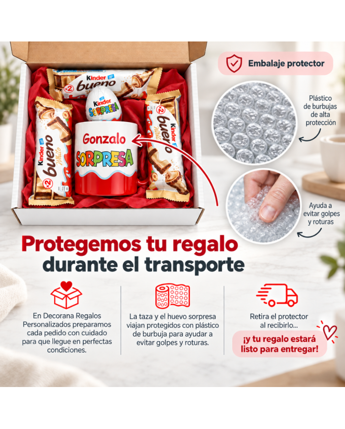 Pack Kinder Sorpresa Personalizado