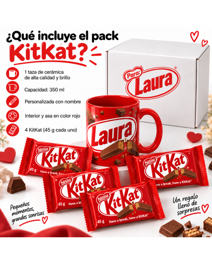 Pack KitKat Personalizado