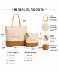 Bolsa de Playa con Neceser