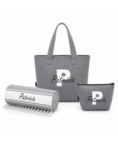 Set Bolsa con Toalla y Neceser Personalizado