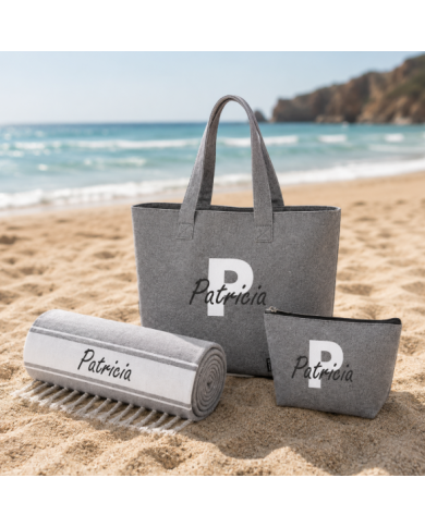 Set Bolsa con Toalla y Neceser Personalizado
